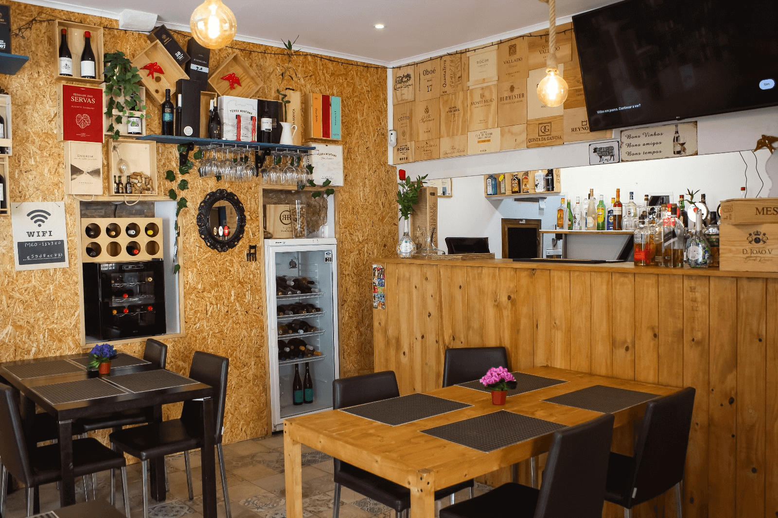 Interior do restaurante